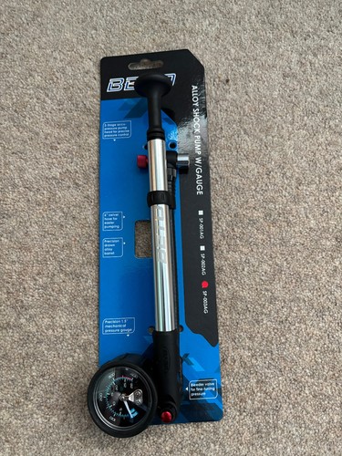 Beto shock pump with gauge - beto,