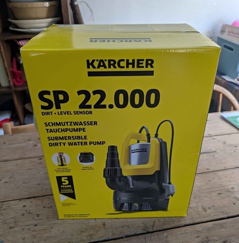 Kärcher 000 submersible - 22.000,