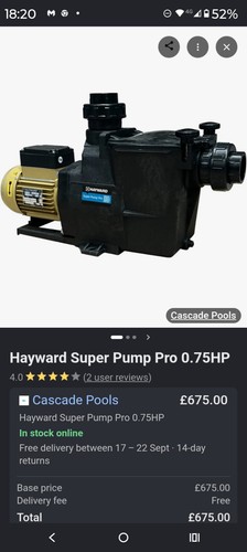 Hayward super pump pro - super,