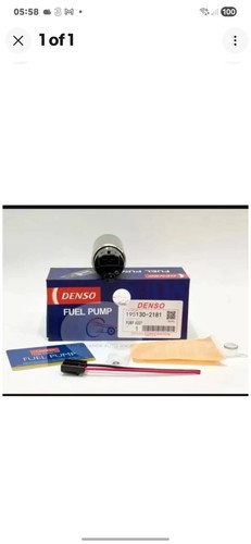New denso fuel pump - fuel, electric